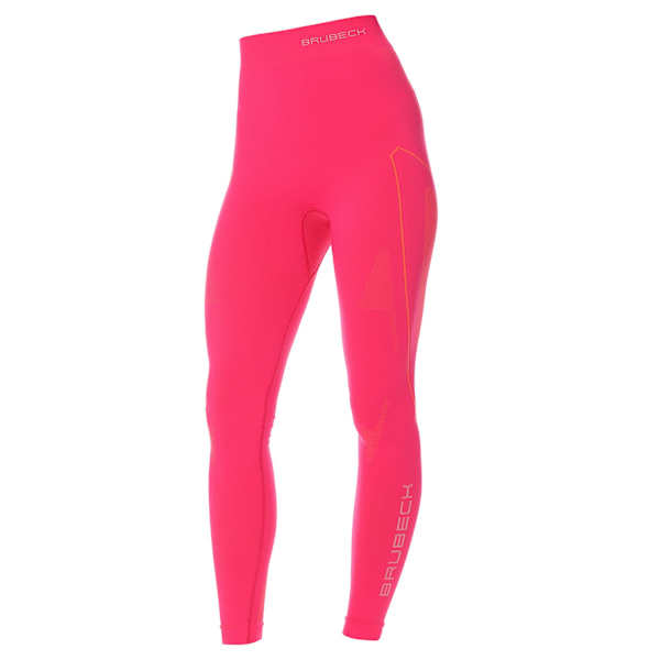 Dambyxor Brubeck THERMO Långa termoaktiva leggings Fuchsia XS