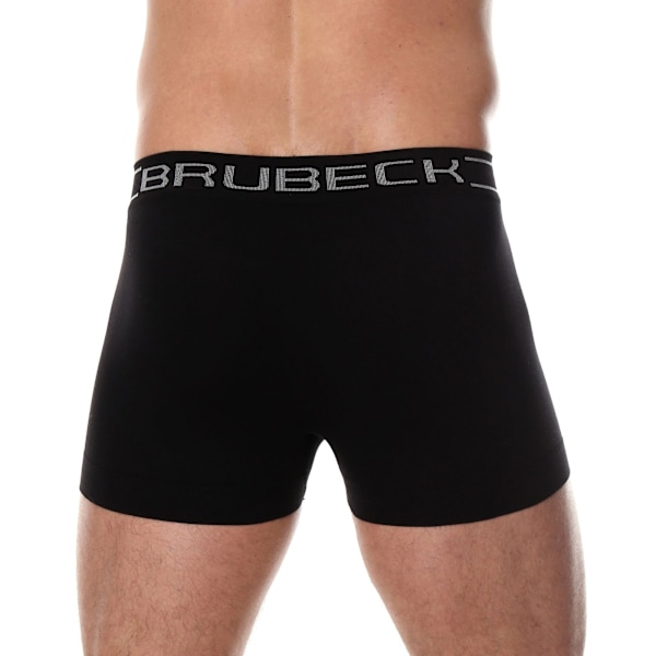 Boxershorts för män BRUBECK COMFORT COTTON Termoaktiva underkläder  Olika Storlekar och Färger Svart M