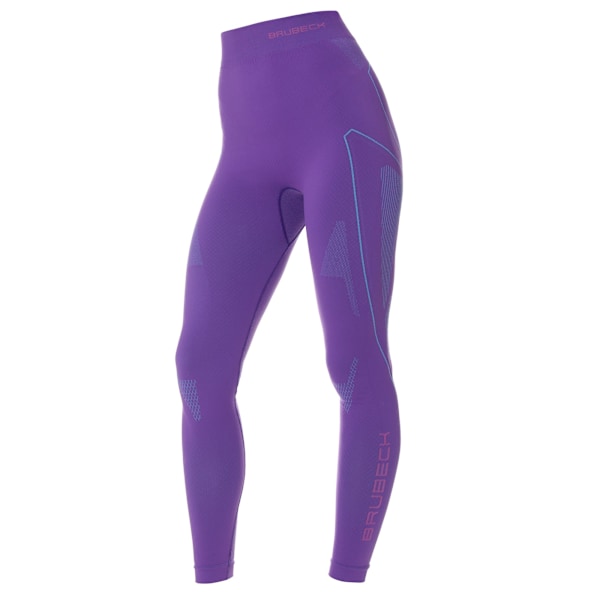 Dambyxor Brubeck THERMO Långa termoaktiva leggings Lavendel XS