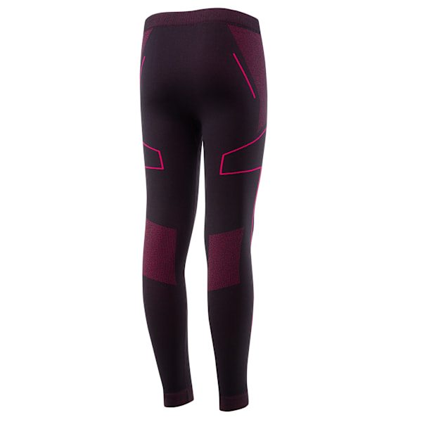Byxor för barn Brubeck THERMO JUNIOR Långa termoaktiva leggings Svart-fuchsia 140/146