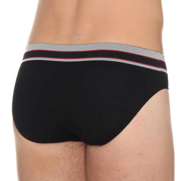 Herr trosor Brubeck ACTIVE WOOL termoaktiv kalsonger merinoull Svart M