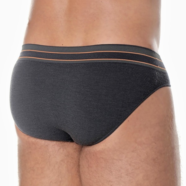 Herr trosor Brubeck ACTIVE WOOL termoaktiv kalsonger merinoull Grafit L
