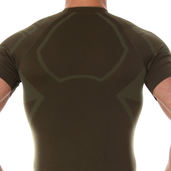 T-shirt för män Brubeck RANGER PROTECT Termoaktiva underkläder för skogen khaki XL