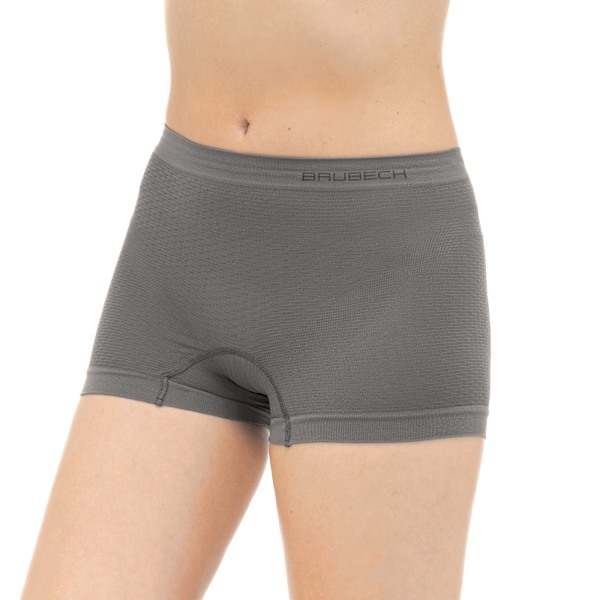 Dam Boxershorts Brubeck BASE LAYER Termoaktiv trosor Grå S