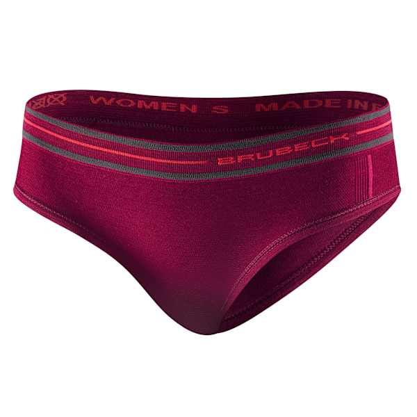 Dam trosor Hipster Brubeck ACTIVE WOOL Merinoull Plommon M