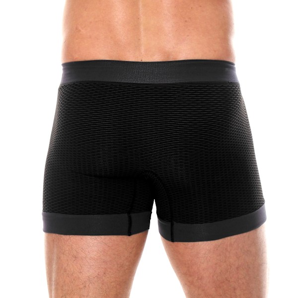 Boxershorts för män Brubeck BASE LAYER Termoaktiva underkläder Grafit L