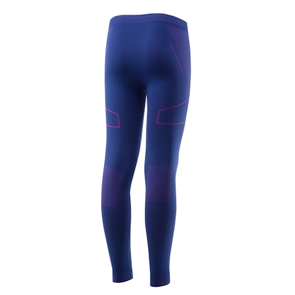 Byxor för barn Brubeck THERMO JUNIOR Långa termoaktiva leggings Denim-lila 140/146