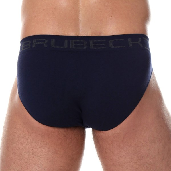 Trosor för män BRUBECK COMFORT COTTON Termoaktiva underkläder Olika Storlekar och Färger Marinblå XL