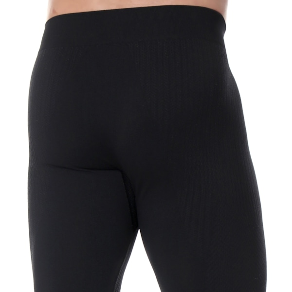 Byxor för herrar Brubeck EXTREME THERMO Termoaktiva leggings med långt ben Svart M