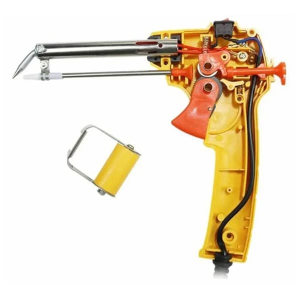 Manuel svejsepistol, 80W rustfrit stål, gul