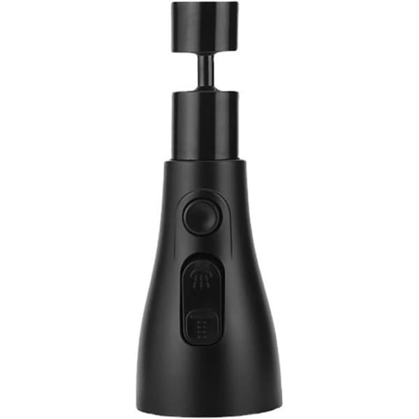 Roterende svingbar kranlufter, Universal 3-modus Black