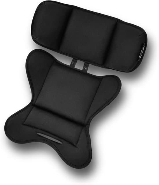 Universal Baby Safety Insert – Hoved- og kropsstøtte – Sidebeskyttelse – Sort babynest til autostole