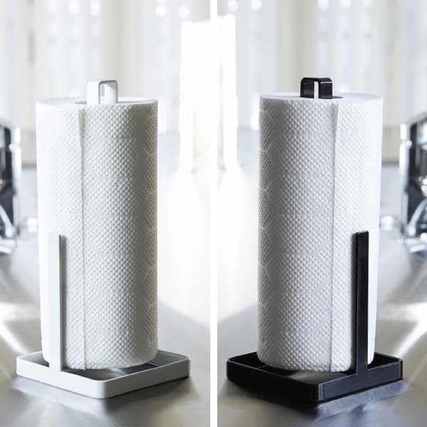 Paper Towel Holder - White - Kitchen Organizer