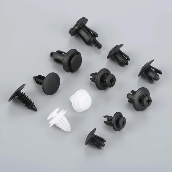 100 stk. Universal Plastklips Bil Auto Push Feste Pin Nagle Trim Klips Panel Auto Festesett A