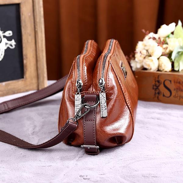 Handväskor & Plånböcker Veganskt Läder Tote Väskor Dam Crossbody Axelväskor med Fack Reseplånböcker