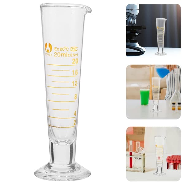Graderad mätkopp i glas 20 ml