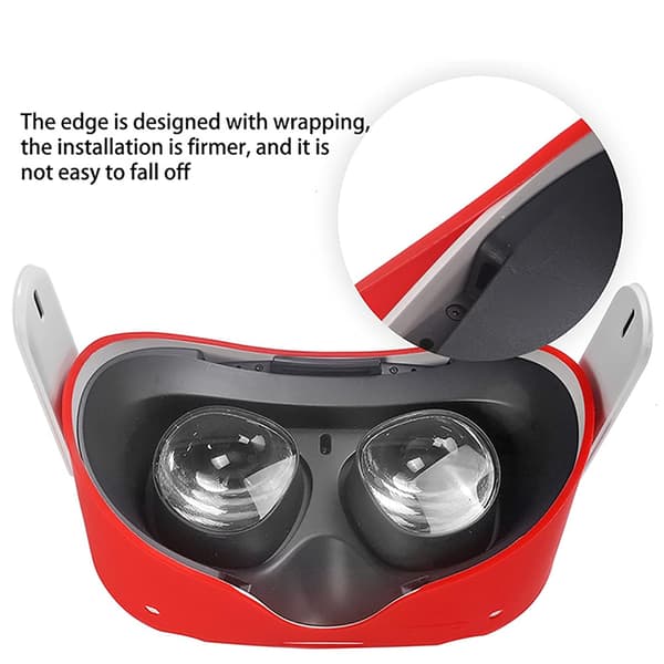 Skyddsfodral för Oculus Quest 2 Silikonfodral Yttre Skal