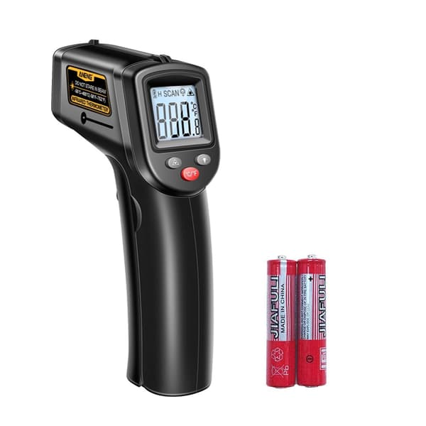 Infrarødt Termometer, -50°C til 400°C (-58°F til 752°F) Digital Laser Infrarødt Termometerpistol