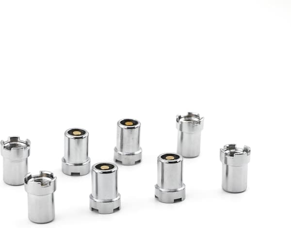 Gjengeadapter, adaptere, gjengeskruekonverter, loddeboltringadaptere, reparasjonstilbehør for elektronisk utstyr (8 stk)