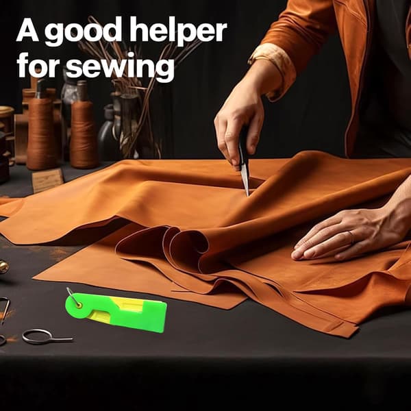 Synålsisætter, plastik synålsisætter til håndsyning, sy tilbehør, nem isætning, egnet til håndsyning og patchwork (3 stk.)