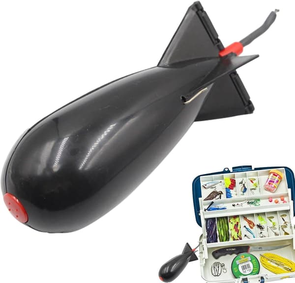 Fiske Bòmb | Flydende agnbeholder til karper | Karpefoder flyde agnholder | Karpefiske raketfoder | Flydende lokke agnholder