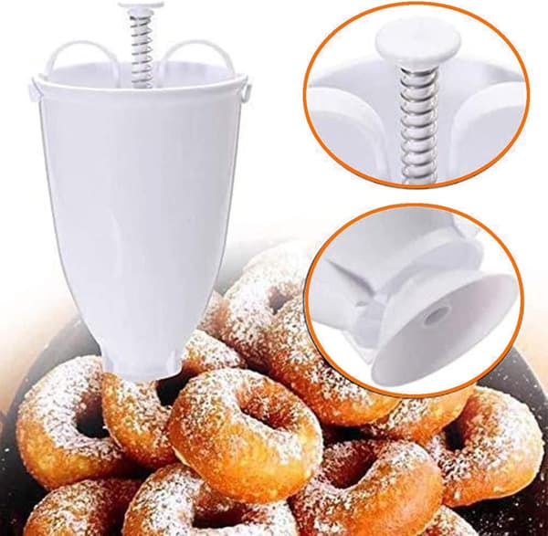 Cookie- og donutmaskine, gør-det-selv bageværktøj, mælkedessertbageforme, cookiebageværktøj