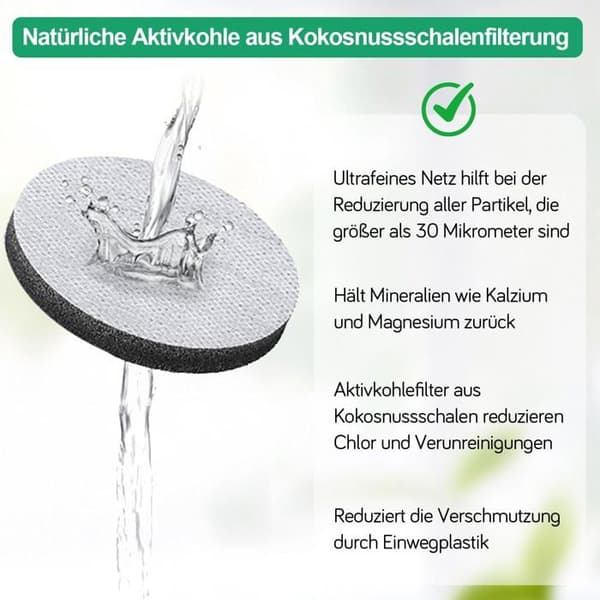 Microdisc Filter - Ulisema - Brita Fill & Go - Aktivt Kul - 8 Æsker