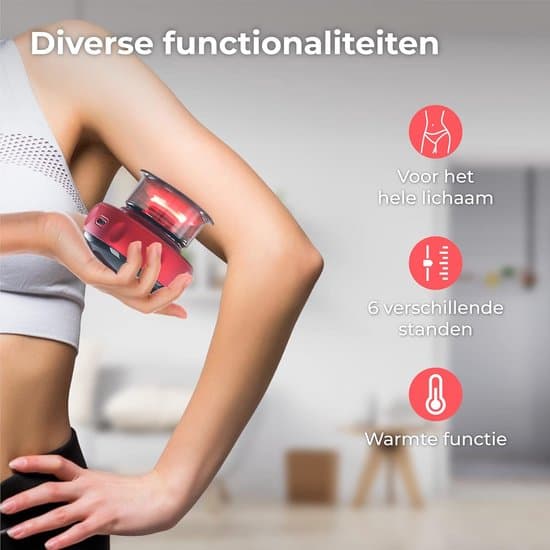 Cellulite Massageapparat - Anti-Cellulite Enhed - Cupping Kopper - Hudpleje