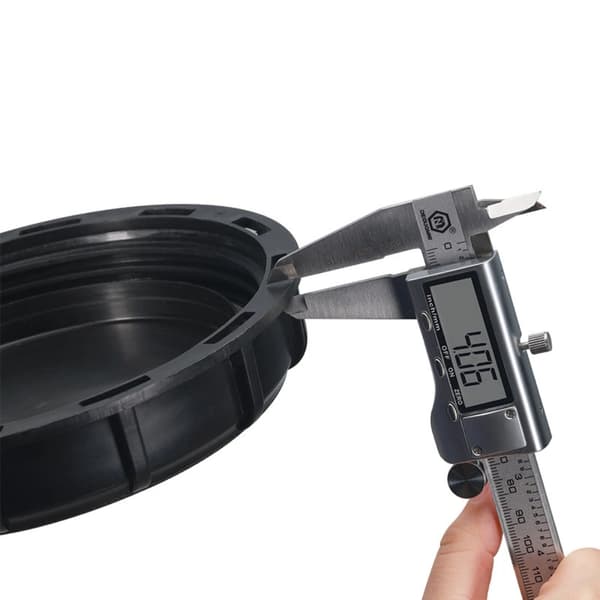 IBC Bärväska Solid Lock, Läcksäker Design Plast IBC Tank Adapter Förvaringslock för Kemisk Mat och Industriell Förvaring