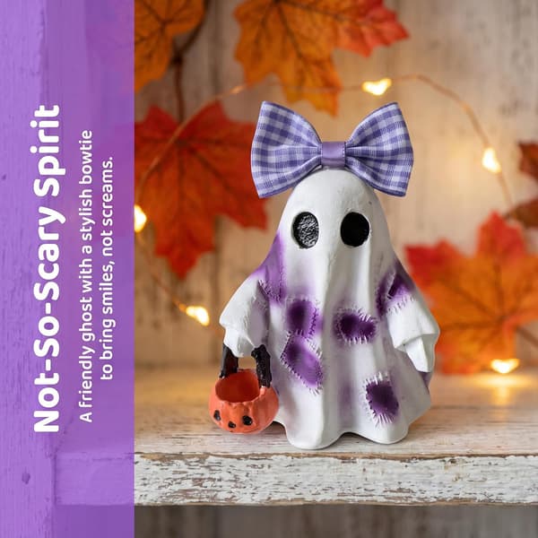Halloween Spøgelse Harpiks Håndværk Figur Skrivebordsornament Bordplade