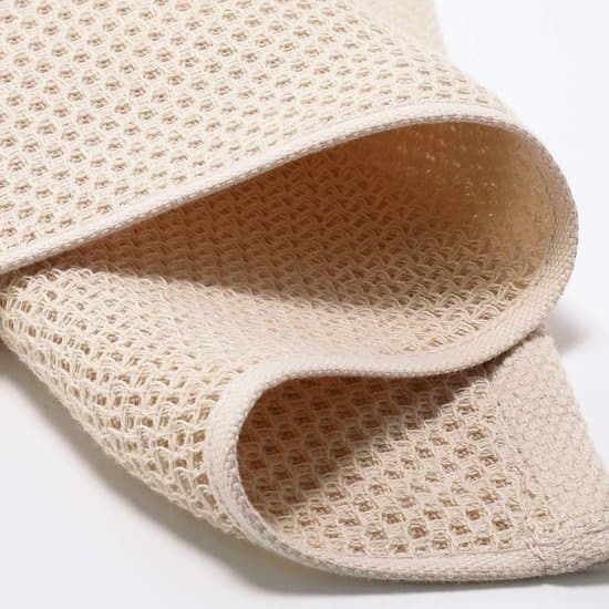Kjøkkenhåndklær i bomull – sett med 6 (beige)