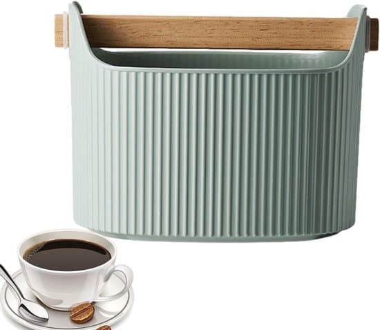 Kaffegrumsspand - Ubesværet kaffeaffaldsbeholder, alsidig kaffegrumsbeholder | Problemfri grumsaffald espresso stor kaffespand