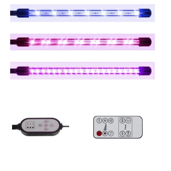 LED växtlampa 4 huvuden