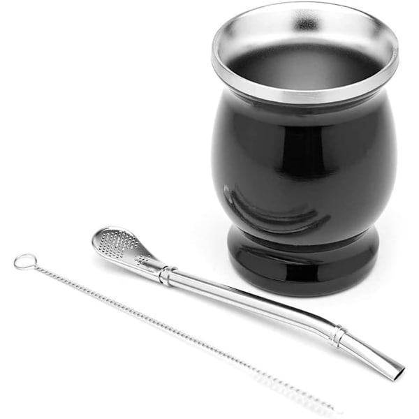 Yerba mate te græskar kop sort