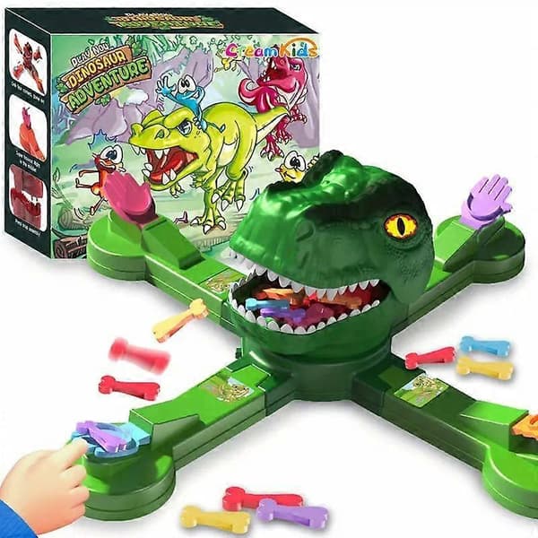 Fodringsfrenzy sjov: Elektrisk dinosaurknoglekamp - Multiplayer-action