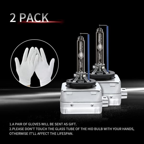 2-pack Xenonlampor D1S 35W 6000K 3800LM Vit...