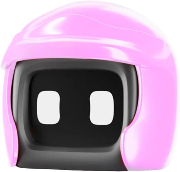 Konkurransebil Robotbil Dekorasjon Hjelm Robotbil Dekorasjon Mote Bilinteriør-Rosa
