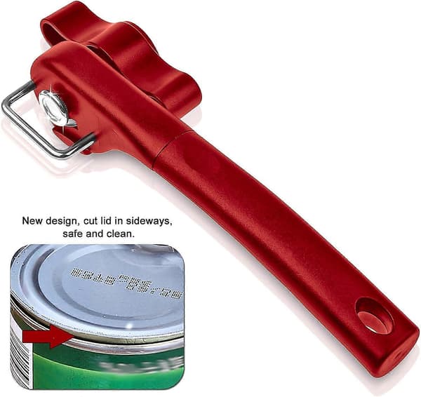 Manuel Sikkerhedsdåseåbner, Ergonomisk Skridsikkert Design