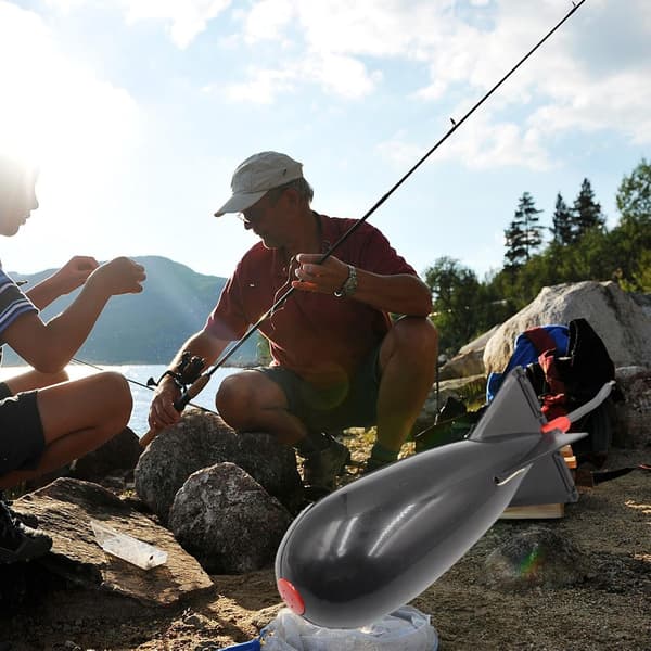 Fiske Bòmb | Flydende agnbeholder til karper | Karpefoder flyde agnholder | Karpefiske raketfoder | Flydende lokke agnholder