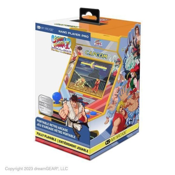 Nano Player Pro 4,8" Super Street Fighter II-konsol-RETROGAMING