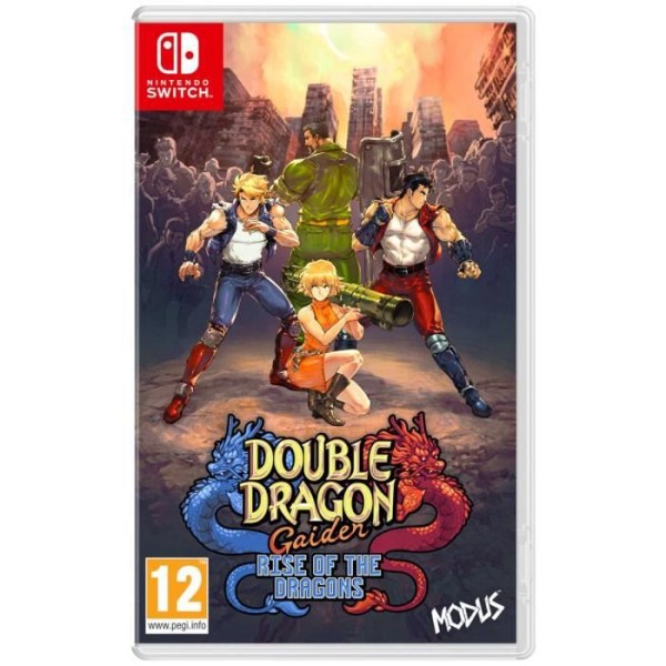 Double Dragon Gaiden: Rise of the Dragons - Nintendo Switch-spel