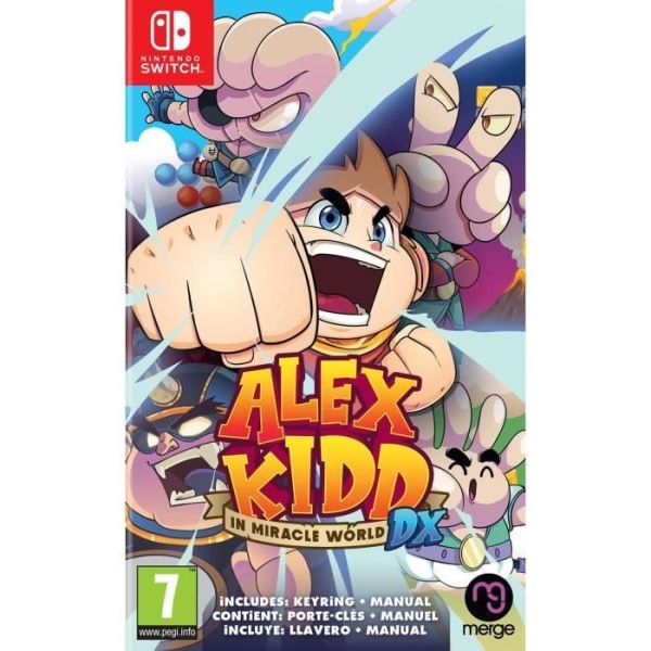 Alex Kidd i Miracle World DX Switch Game