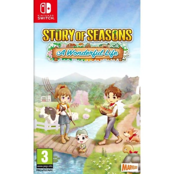 Story Of Seasons A Wonderful Life-spel Nintendo Switch