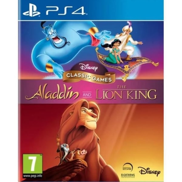 Disney Classic Games Aladdin and The Lion King PS4-spel