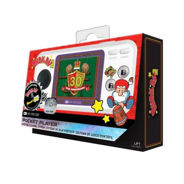 Retrogaming-My arcade - Pocket Player Don Doko Don - Portable Gaming - 3 spel i 1 - RetrogamingMy Arcade