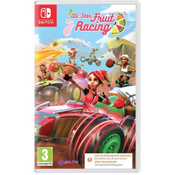 All Star Fruit Racing Nintendo SWITCH (nedladdningskod)