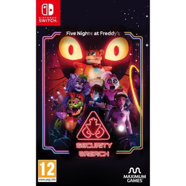 Five Nights at Freddy's Security Breach - Nintendo Switch-spel - Action - Steel Wool Studios - Cartridge