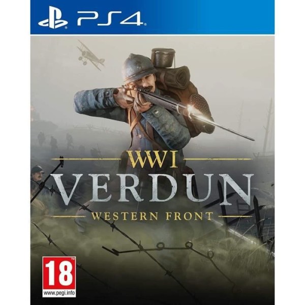 WWI Verdun Western Front PS4-spel