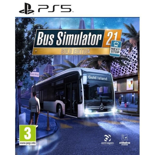 Bus Simulator Next Stop Gold Edition - PS5-spel - Simulering - Boxed