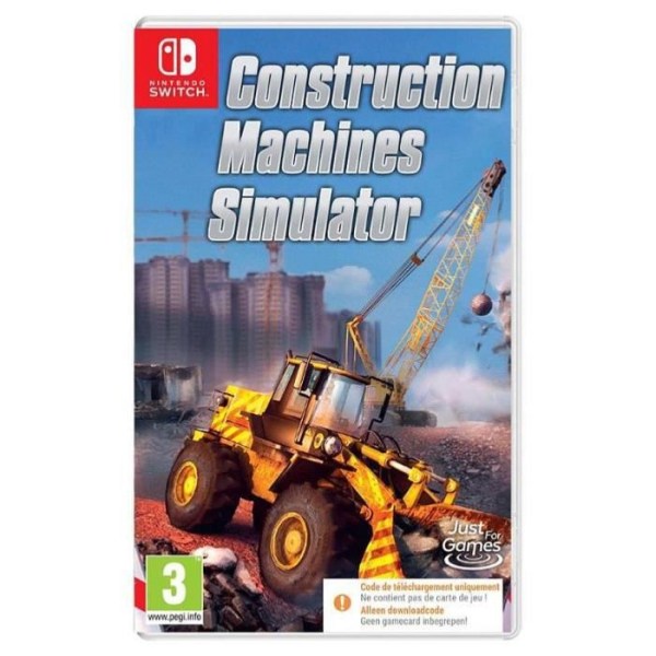 Construction Machines Simulator Nintendo SWITCH (nedladdningskod)
